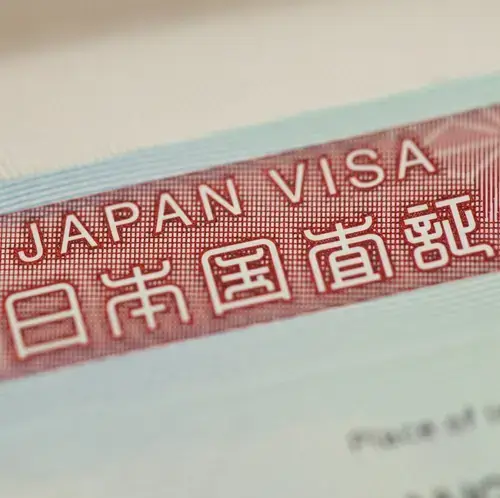 Aplicació fotogràfica de visa turística japonesa i Evisa